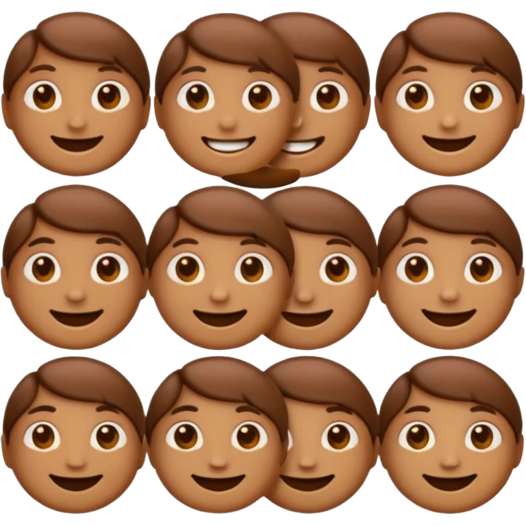 Brown aesthetic emojis emoji
