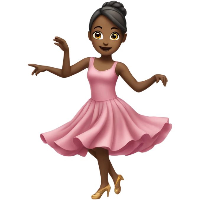 dancing girl in dress emoji