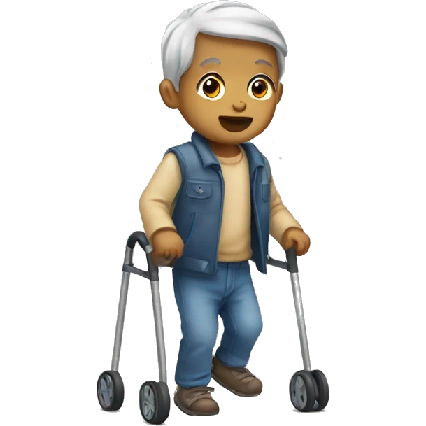 Walker for babies emoji