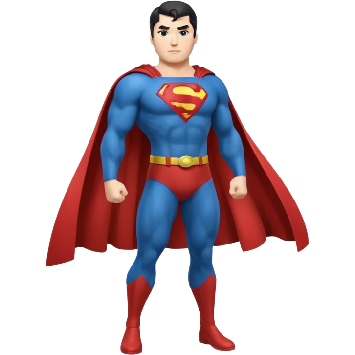 Superman full body emoji emoji
