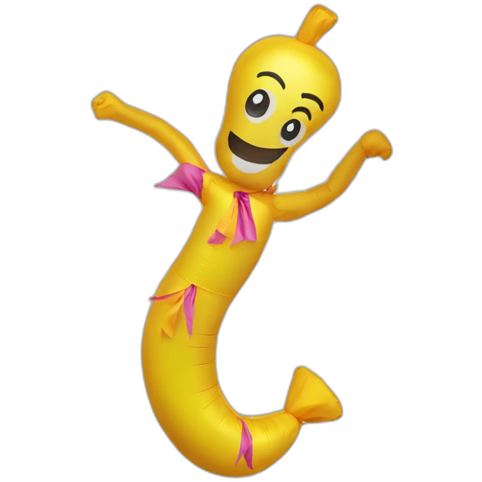 inflatable air dancer emoji