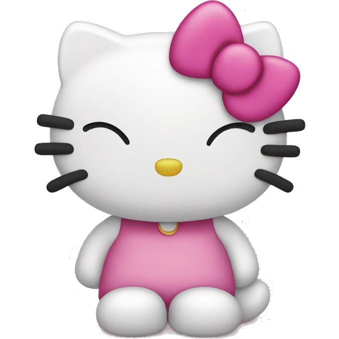 Hello kitty emoji