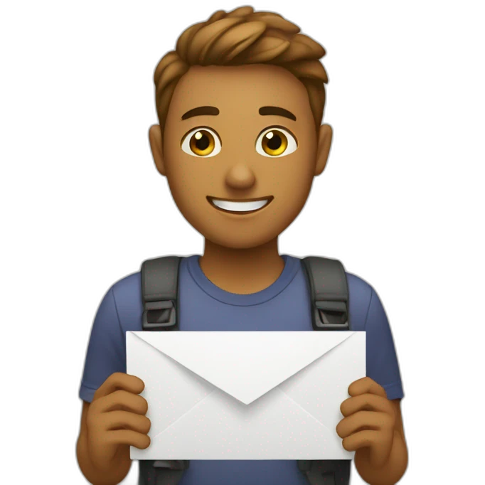 Thank you card emoji
