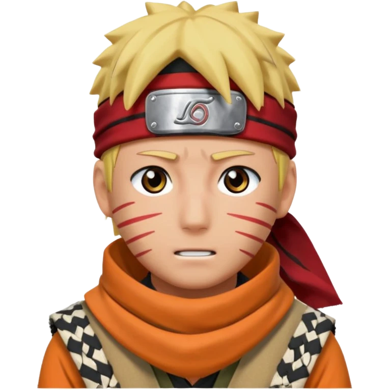 Naruto with Palästin emoji