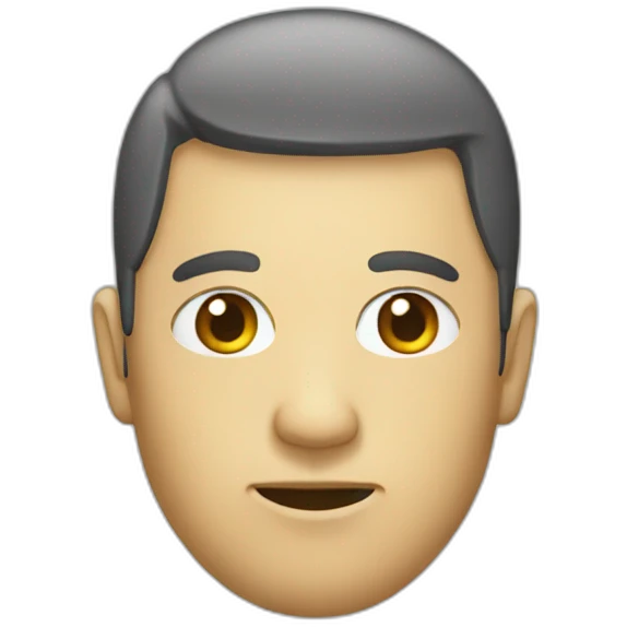 A head with no face emoji
