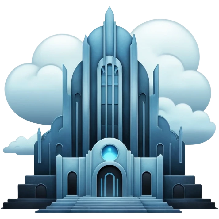 Ghostly Pastel Dark Dull Black Blue White Spectral Gloomy Dusky Dystopian Apocalyptic Aesthetic Scenery Deco emoji