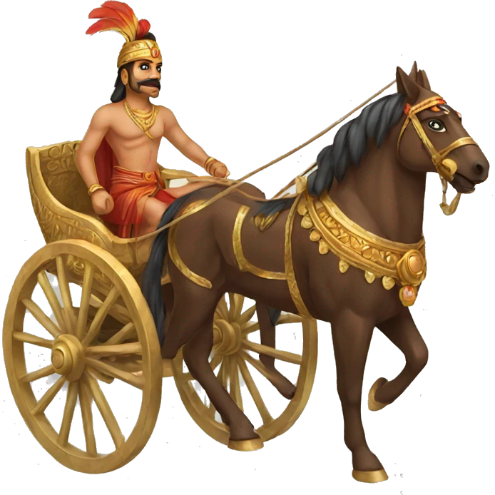 Indian chariot emoji