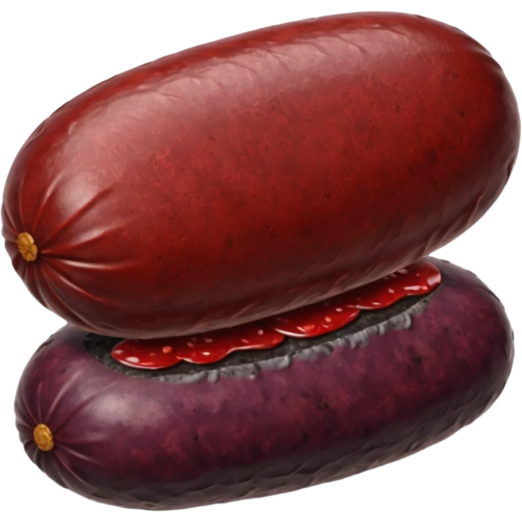 blood sausage emoji