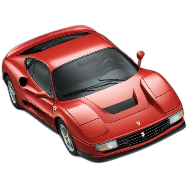 Ferrari testasorossa emoji