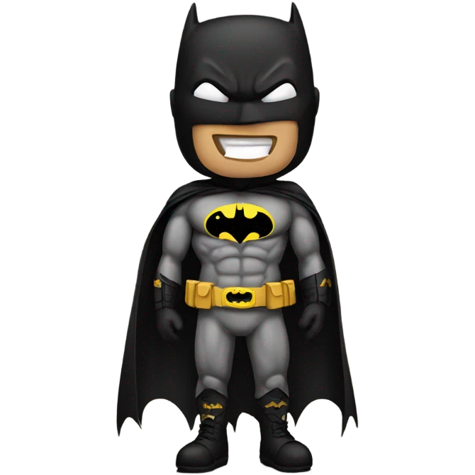 Batman with tattoos emoji