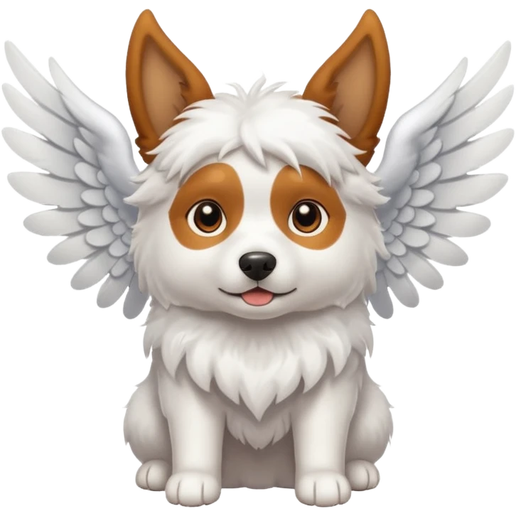 Perro con alas emoji