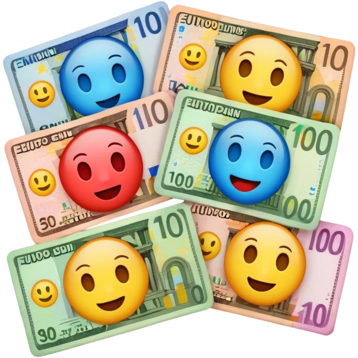 euro bills @emoji emoji
