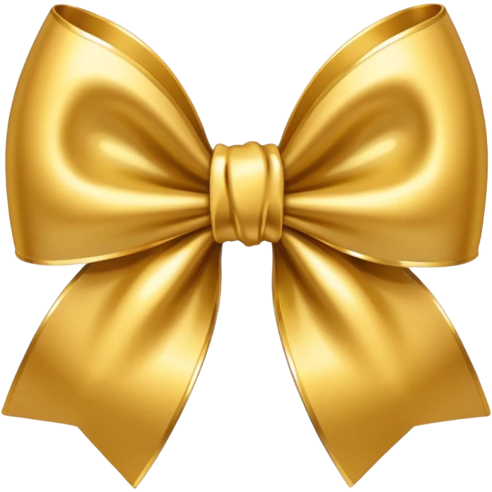 Gold Bow emoji