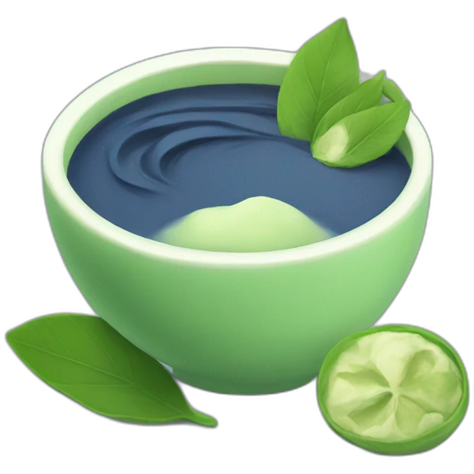 Matcha blue emoji