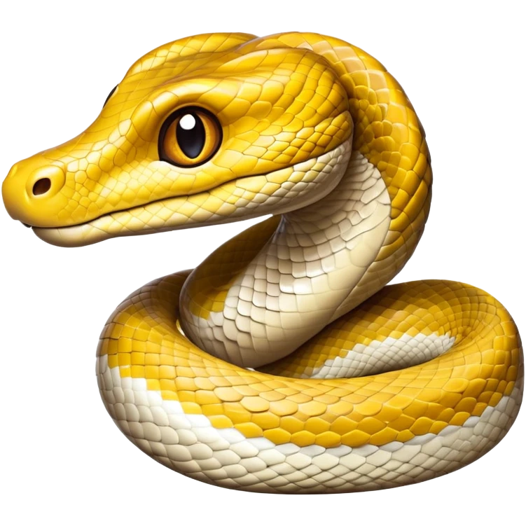 cinematic-cute-python-portrait-emoji,-head-tilted-playfully-and-inquisitively,-with-a-sleek,-patterned-body-accented-by-vibrant-scales-and-round,-sparkling-eyes-full-of-charm,-simplified-yet-irresistibly-adorable-features,-highly-detail  emoji