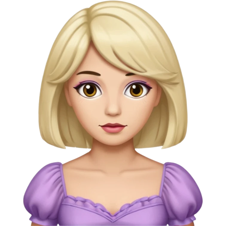 a man crossdressing emoji