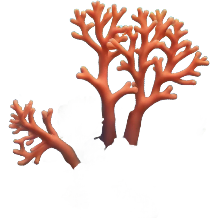 Coral reef emoji