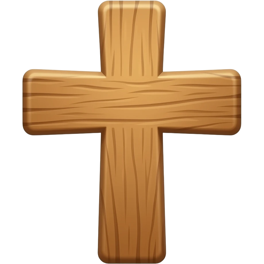 Cruz de madeira? emoji
