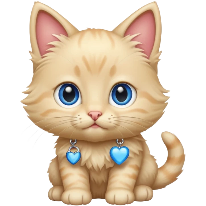 blonde kitten emoji