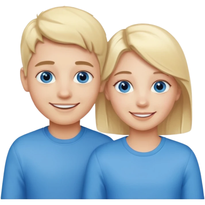 boy and girl twins emoji
