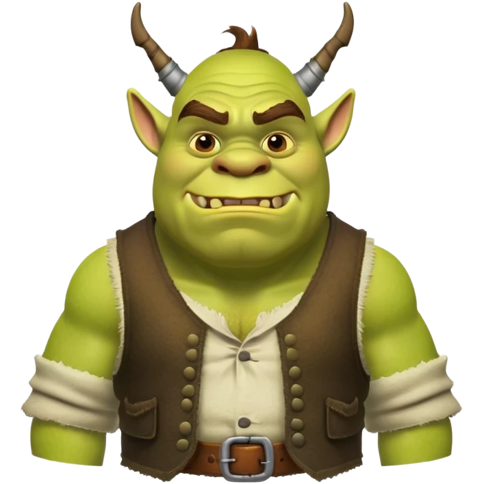 Shrek ogre emoji