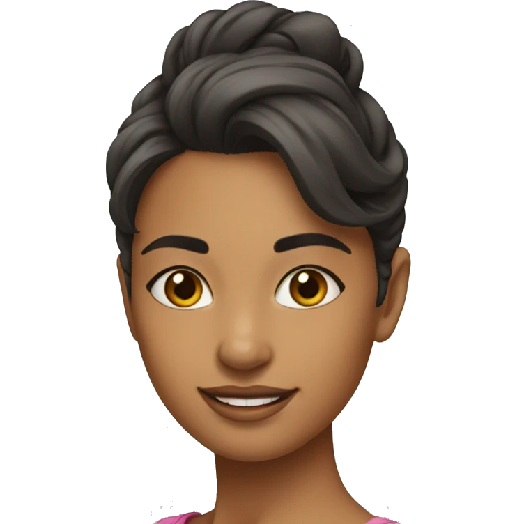 Uma mulher com um chinelo  emoji