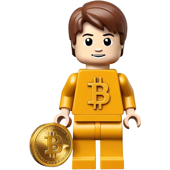 lego homme bitcoin emoji