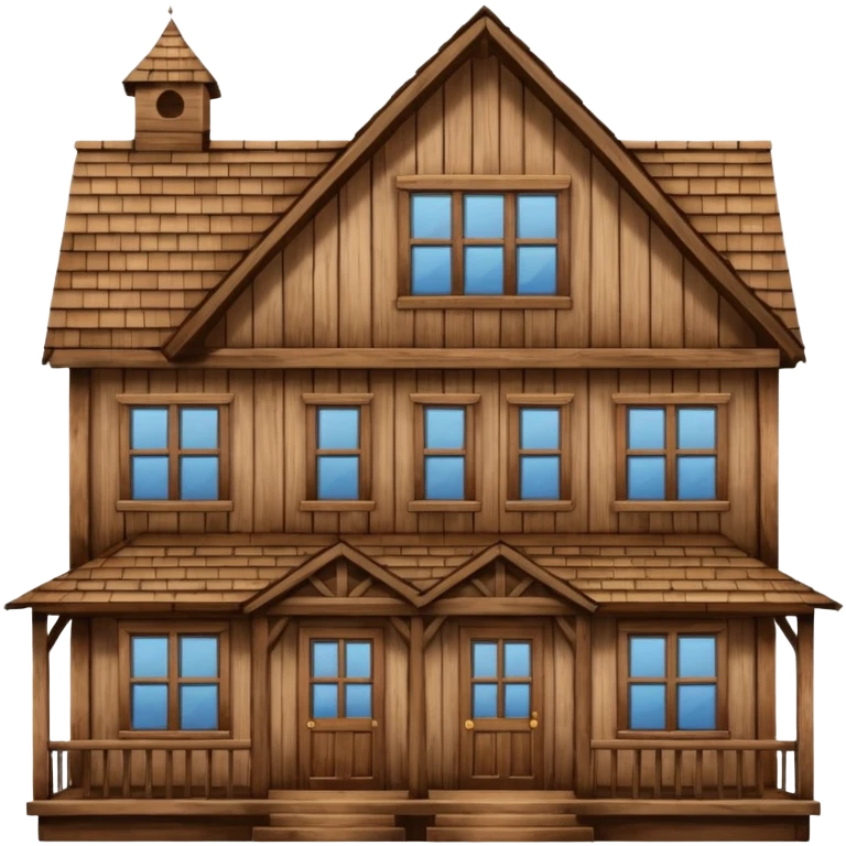 biggest wood house emoji