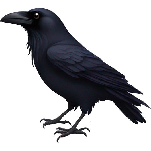Raven emoji