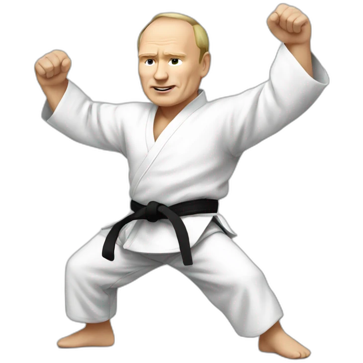Vladimir Poutine judo emoji