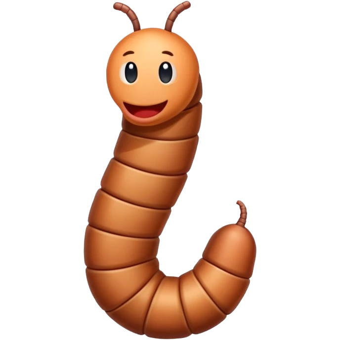 worm emoji