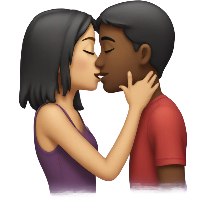 Girl kissing  emoji