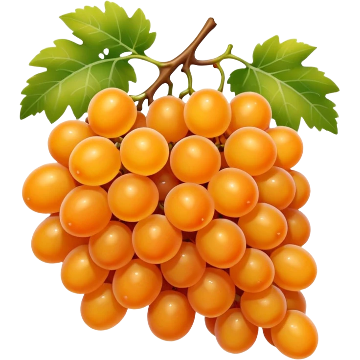 orange grapes emoji