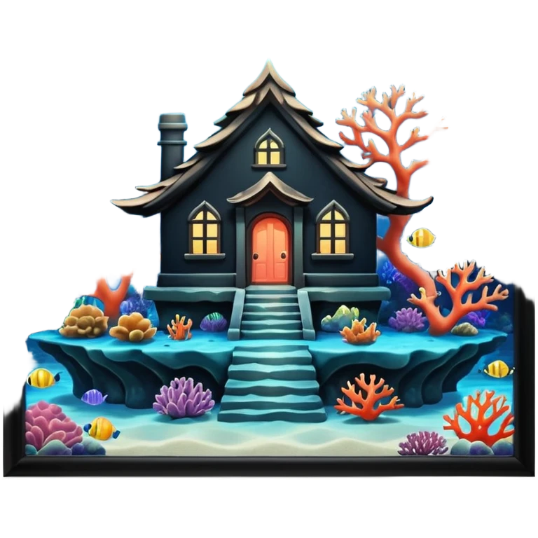 water elemental tribe house emoji