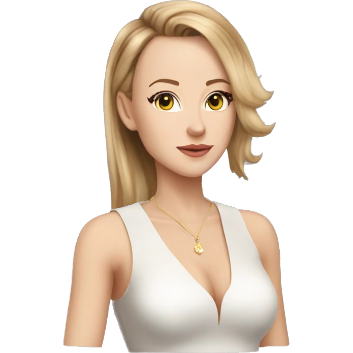 ksenia sobchak dressed in winx emoji
