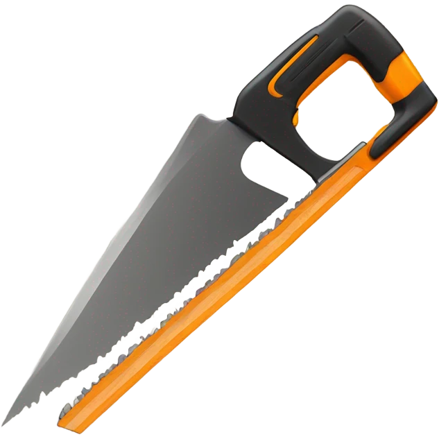 Wood saw emoji