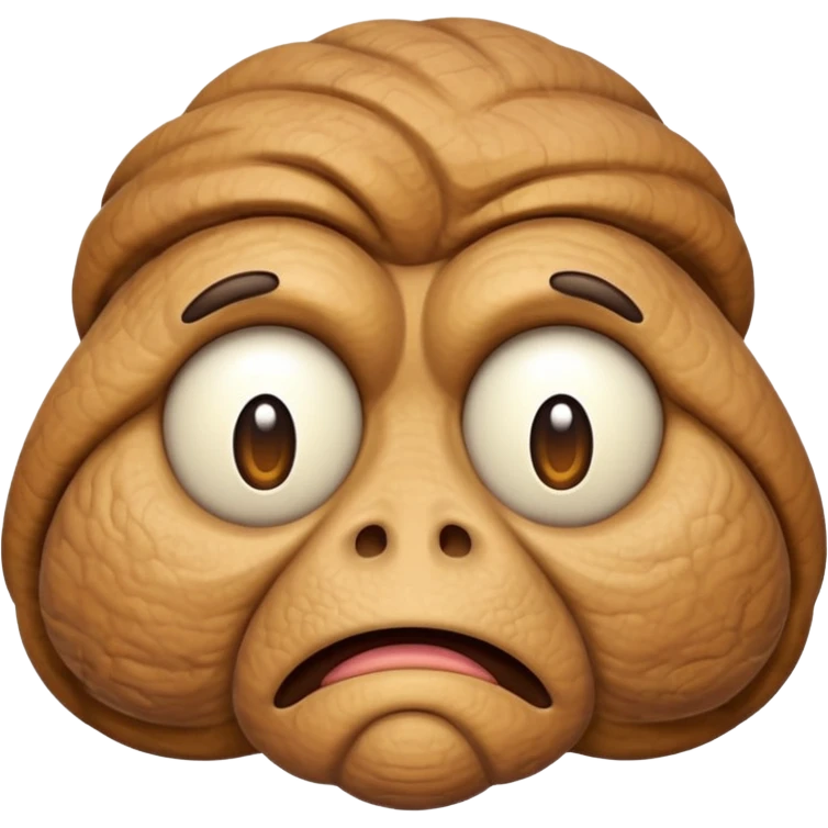 Stinky bum emoji