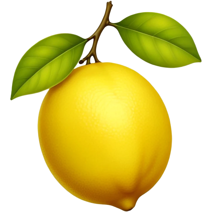lemon emoji