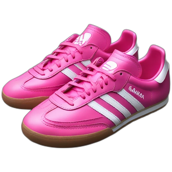adidas samba 2014 pink emoji