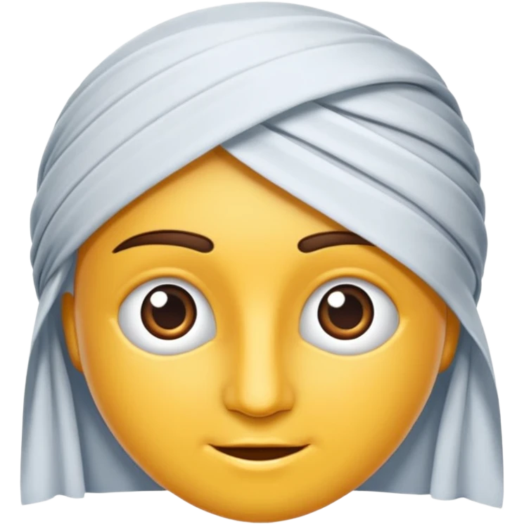 Mavi yuvarlağın içinde beyaz tik kaliteli emoji