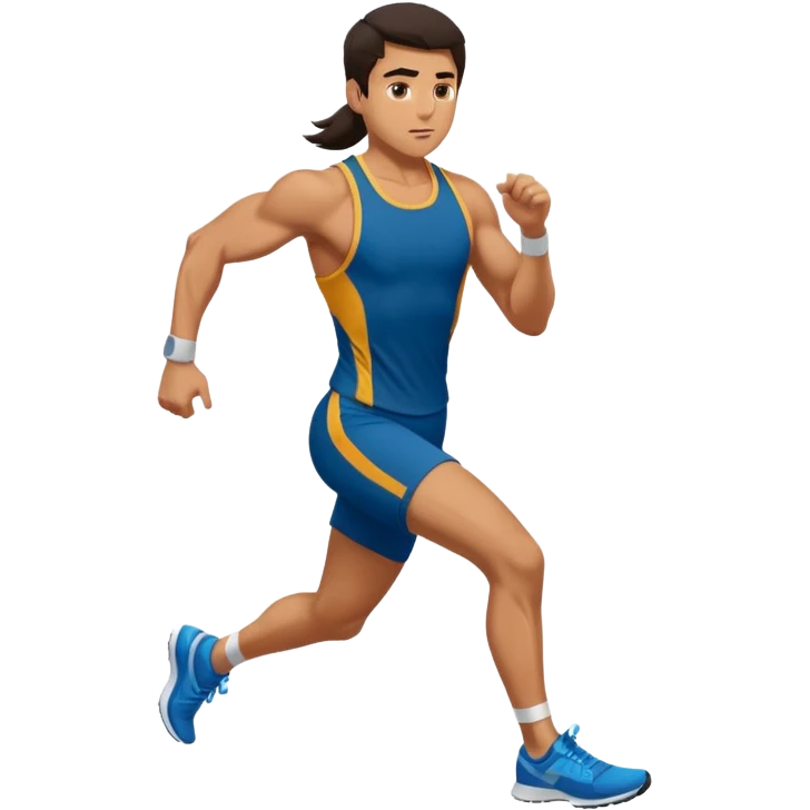 make a short runner emoji