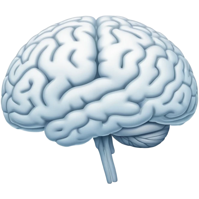 brain surrounded by fog emoji