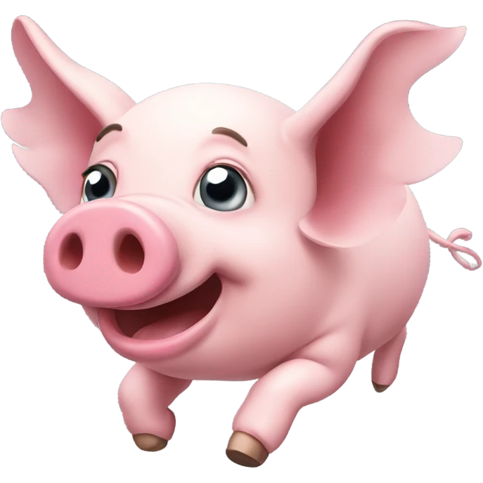 flying pig emoji