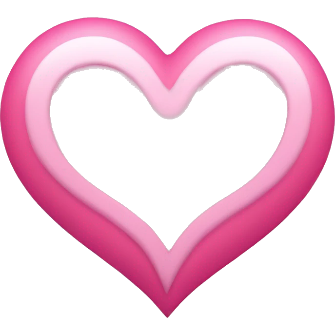Pink heart emoji