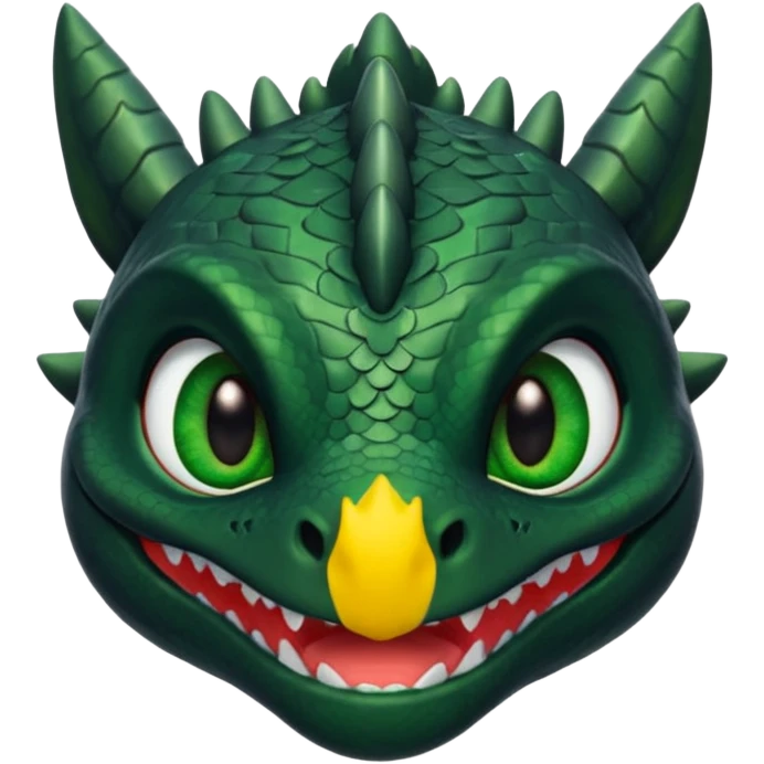 Toothless face from how to train your Dragon emoji
