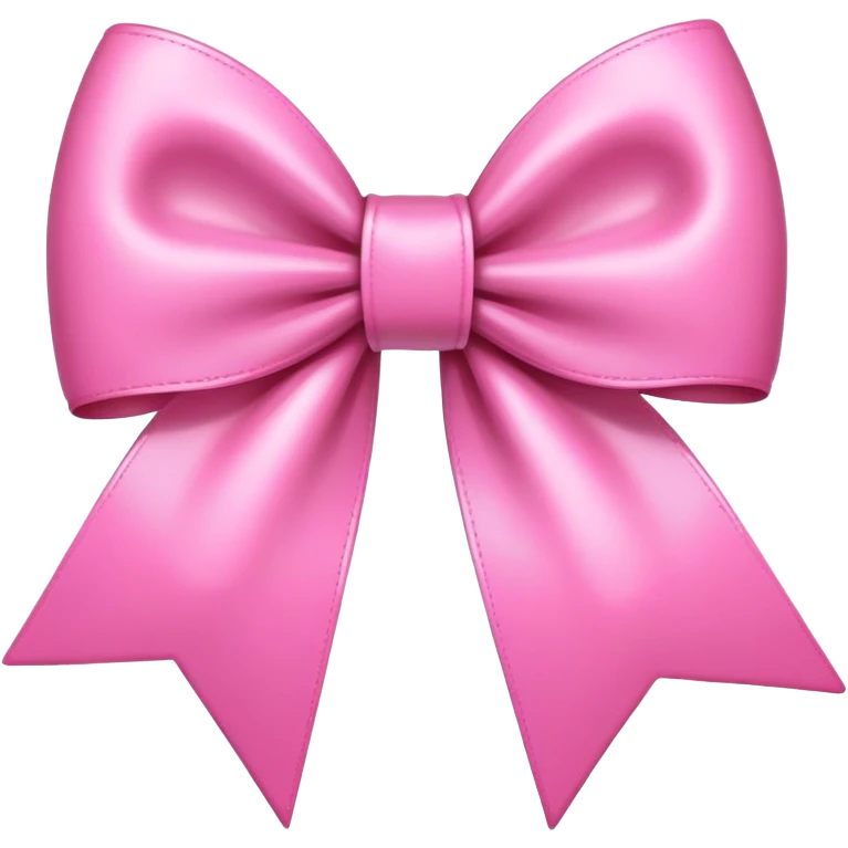 Pink bow emoji