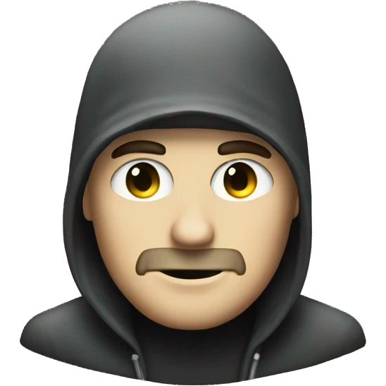 A hacker guy emoji