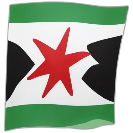 syrian rebels flag emoji