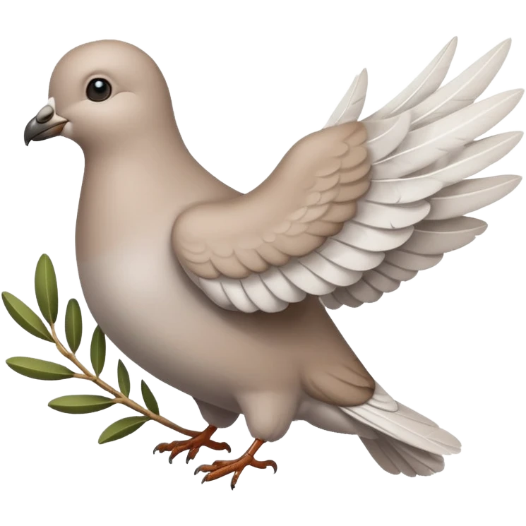 Crie uma figurinha pra stories de uma biblia e outro de uma pomba com o ramo de Oliveira pequeno emoji