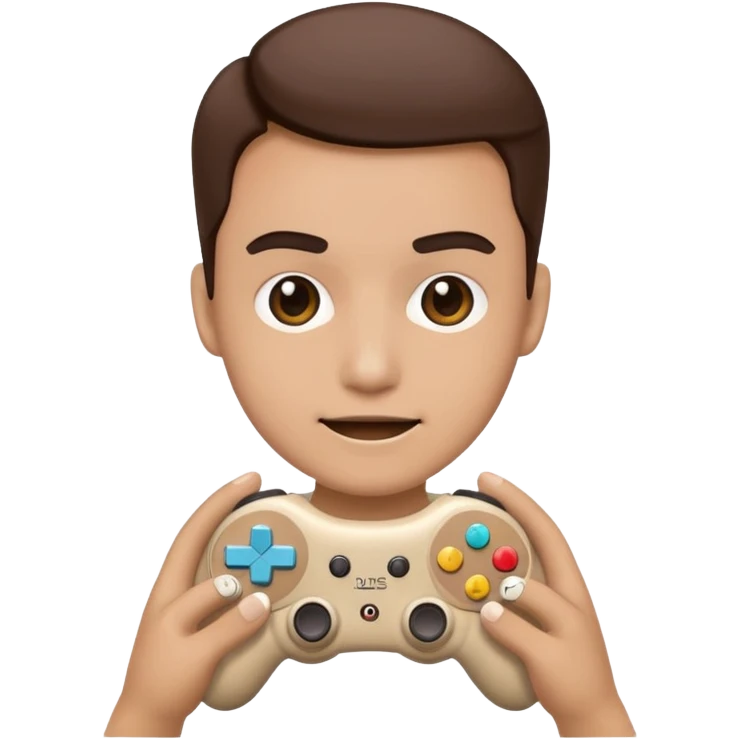 Cool face with controllers emoji